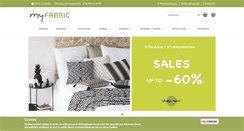 Desktop Screenshot of myfabric.gr