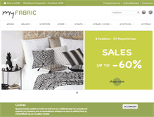 Tablet Screenshot of myfabric.gr